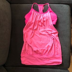 Easy breezy HOT pink lululemon top